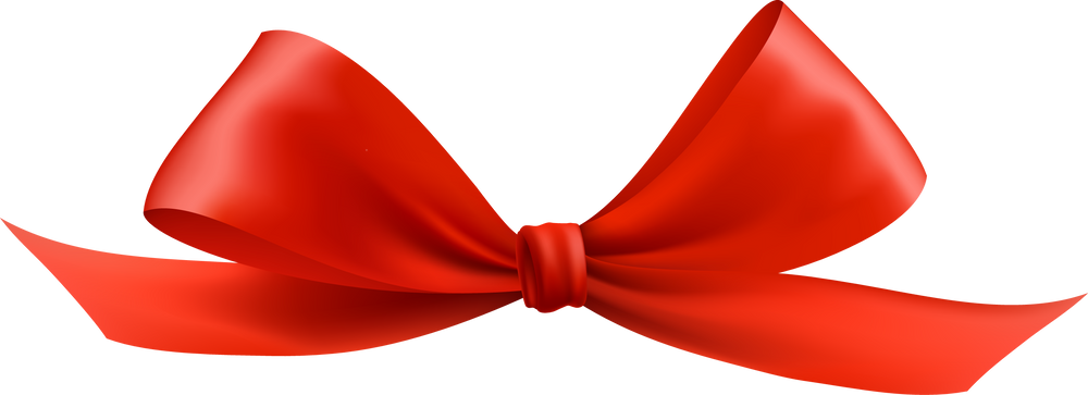Red Gift Bow